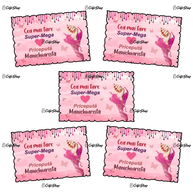 Cea mai tare super-mega priceputa manichiurista, magnet frigider mgs066